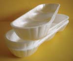 Polyethylene trays