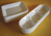 Polyethylene trays